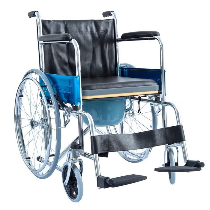 WOLAID Commode Wheelchair