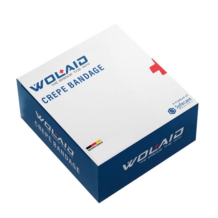 WOLAID Crepe Bandage (7.5 cm) 12Pcs