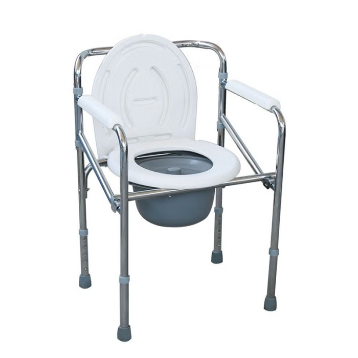 WOLAID Folding Commode Chair
