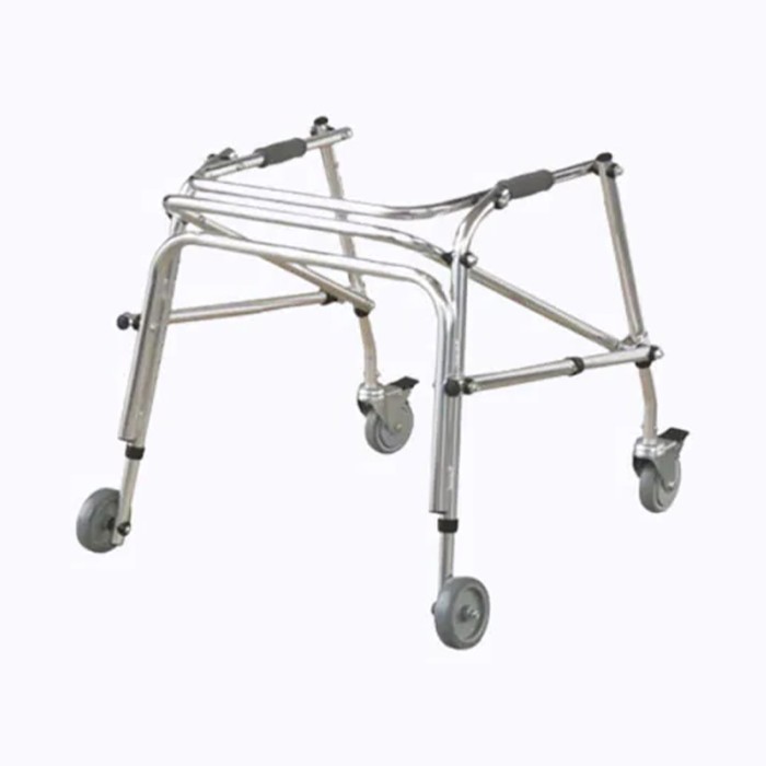 WOLAID Folding Walker With Wheel