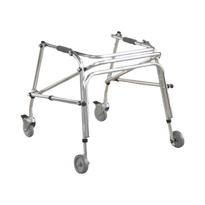 WOLAID Folding Walker With Wheel
