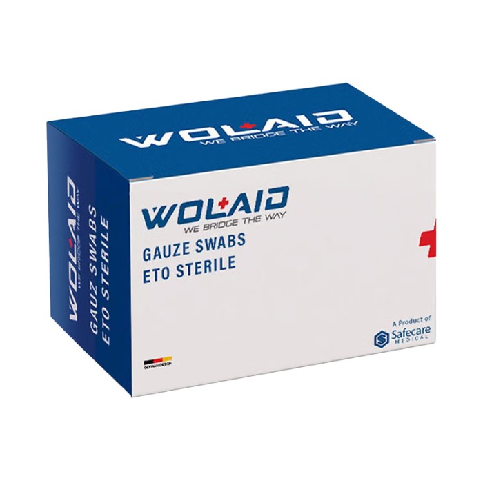 WOLAID Gauze Swabs Eto Sterile (10 cm)