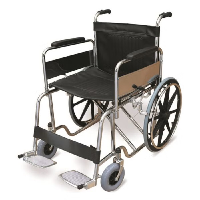WOLAID Heavy Duty Wheelchair Black