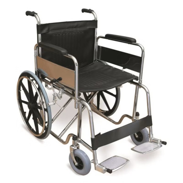 WOLAID Heavy Duty Wheelchair Black