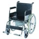 WOLAID Heavyduty Commode Wheelchair