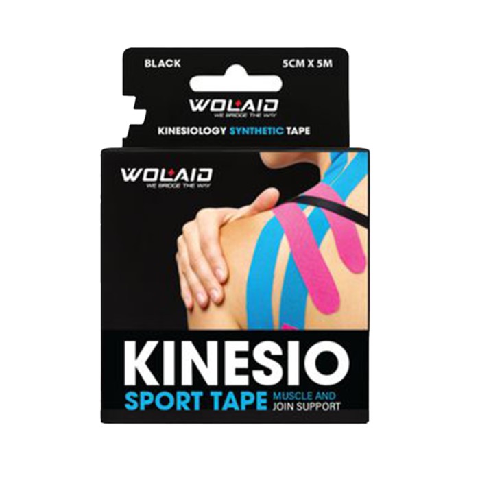 WOLAID Kinesiology Tape Black