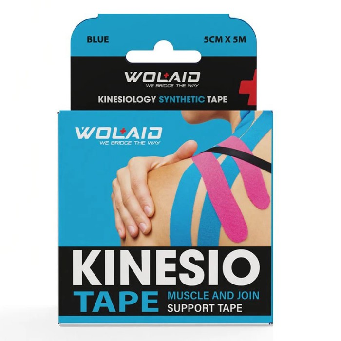 WOLAID Kinesiology Tape Blue