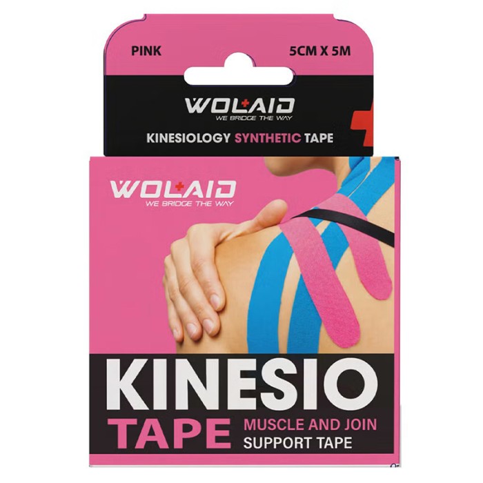 WOLAID Kinesiology Tape Pink