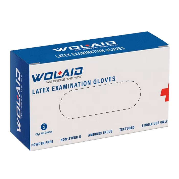 WOLAID Latex Gloves (Size S)