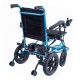 WOLAID Light Weight Electric Wheelchair Foldable Blue