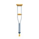 WOLAID Lightweight Walking Underarm One Pair Of Medium Crutches