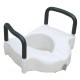 WOLAID Raised Toilet Seat With Armrest
