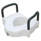 WOLAID Raised Toilet Seat With Armrest