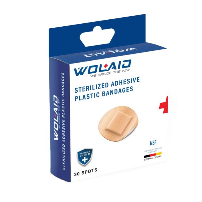 WOLAID Sterilized Adhesive Bandages (Spot) 30S