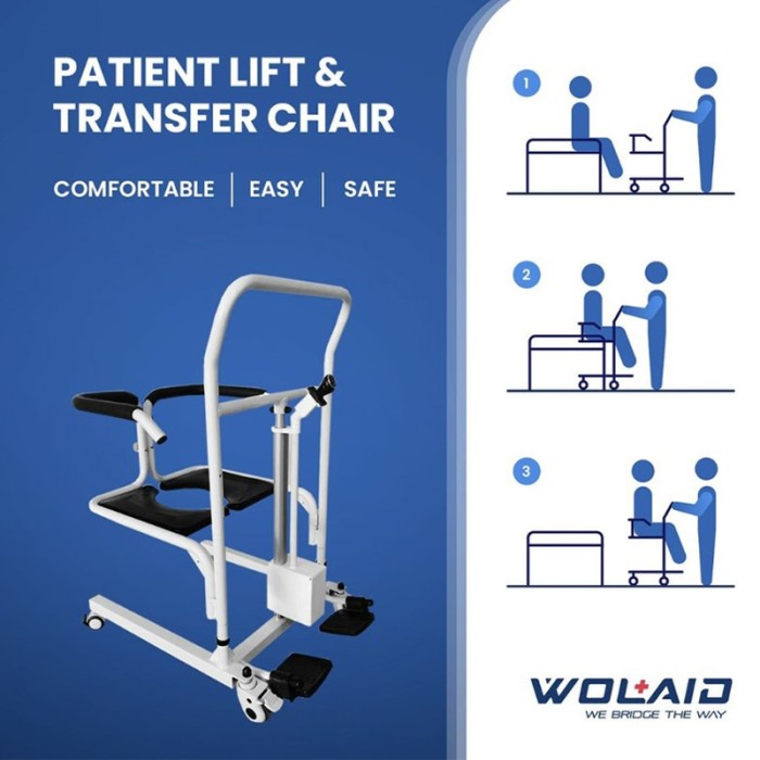 WOLAID Transfer Wheelchair Electric