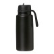 b.box 1L Insulated Flip Top Bottle, Triple Wall Stainless Steel, Cold up to 46hrs, Deep Space