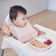 b.box 2 in 1 Suction Plate, Strong Suction Base, Removable Divider, Blush