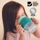 b.box 360 Cup with Silicone Drinking Rim, Emerald Forest Green 250ml