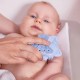 b.box Baby Bath Brush Soft Silicone Scrubber, Newborn Safe