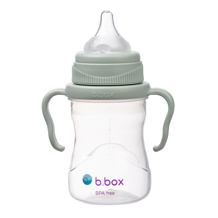 b.box Bottle to Cup Transition Value Pack, Sage 240ml