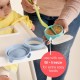 b.box Fill & Feed Reusable Food Pouch, Silicone, Sage Green 110ml