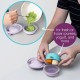 b.box Fill & Feed Reusable Food Pouch, Silicone, Sage Green 110ml