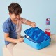 b.box Flexi Insulated Lunch Bag, Fits Lunchbox & Snackbox, Washable, Deep Blue