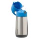 b.box Insulated Drink Bottle, Stainless Steel, Cold 8hrs/Warm 6hrs, Blue Slate 350ml