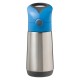 b.box Insulated Drink Bottle, Stainless Steel, Cold 8hrs/Warm 6hrs, Blue Slate 350ml