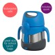b.box Insulated Food Jar, Cold up to 7hrs/Warm up to 5hrs, Blue Slate 335ml