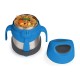 b.box Insulated Food Jar, Cold up to 7hrs/Warm up to 5hrs, Blue Slate 335ml