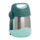 b.box Insulated Food Jar, Cold up to 7hrs/Warm up to 5hrs, Emerald Forest Green 335ml