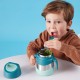 b.box Insulated Food Jar, Cold up to 7hrs/Warm up to 5hrs, Emerald Forest Green 335ml