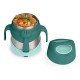 b.box Insulated Food Jar, Cold up to 7hrs/Warm up to 5hrs, Emerald Forest Green 335ml