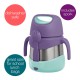 b.box Insulated Food Jar, Cold up to 7hrs/Warm up to 5hrs, Lilac Pop Purple 335ml