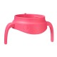 b.box Insulated Food Jar, Cold up to 7hrs/Warm up to 5hrs, Strawberry Shake Pink Orange 335 ml