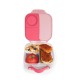 b.box Mini Lunchbox 3 Compartments, Whole Fruit Fit, Flamingo Fizz