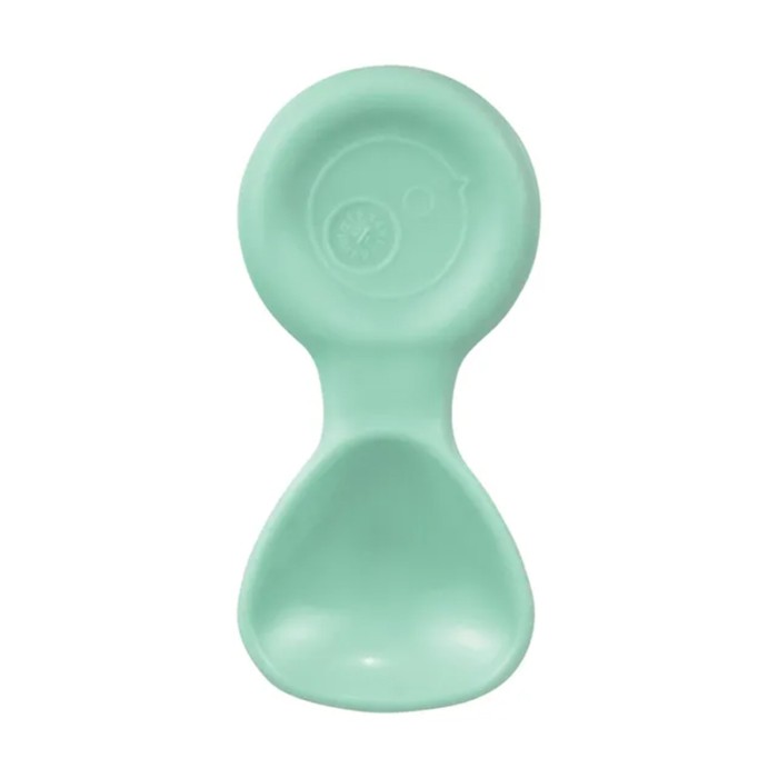 b.box Mini Spoon 3 Pack, Sage/Silver/Pink
