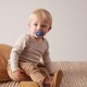 b.box Pacifier Silicone Twin Pack, Ocean & Sky, Orthodontic