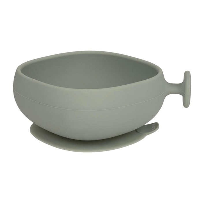 b.box Silicone Bowl with Lid, Microwave & Freezer Safe, Sage