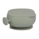 b.box Silicone Bowl with Lid, Microwave & Freezer Safe, Sage