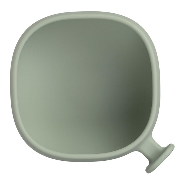 b.box Silicone Bowl with Lid, Microwave & Freezer Safe, Sage