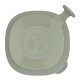 b.box Silicone Bowl with Lid, Microwave & Freezer Safe, Sage