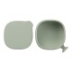 b.box Silicone Bowl with Lid, Microwave & Freezer Safe, Sage