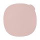 b.box Silicone Plate with Lid, Dishwasher & Microwave Safe, Blush