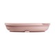 b.box Silicone Plate with Lid, Dishwasher & Microwave Safe, Blush