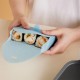 b.box Silicone Sandwich Pocket Reusable Pouch for Lunchbox, Ocean