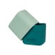 b.box Silicone Snack Cups Reusable, Oven & Freezer Safe, Forest Green