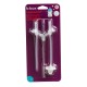 b.box Sippy Cup Replacement Straw Pack, 1 Weighted Straw & 1 Cleaning Brush