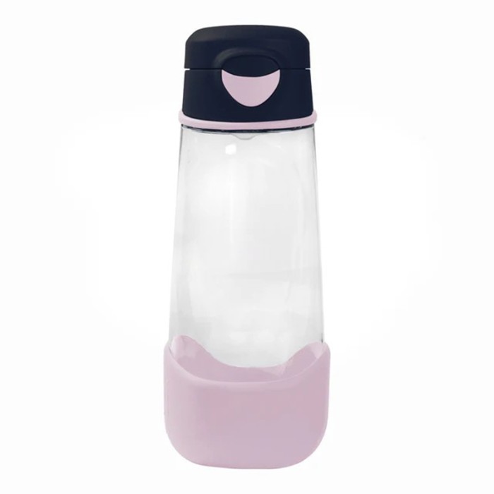 b.box Sport Spout Bottle, Tilt & Sip, Indigo Rose 600ml